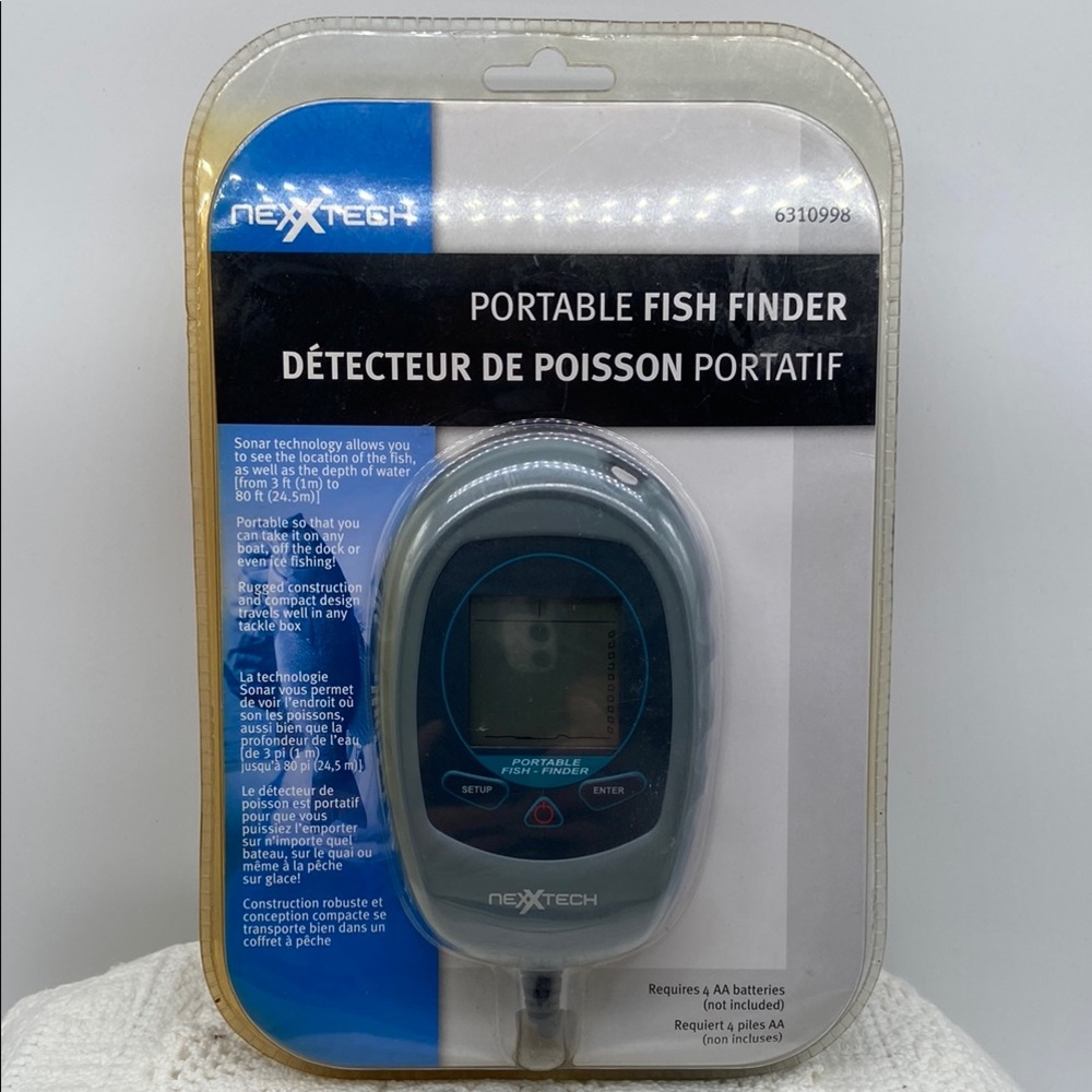 Nexxtech Portable Fish Finder - New in Package